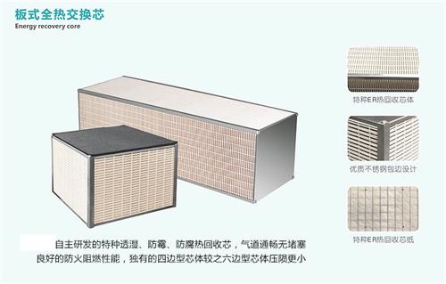 別墅地下室新風(fēng)系統(tǒng)機(jī)體內(nèi)熱回收芯紙